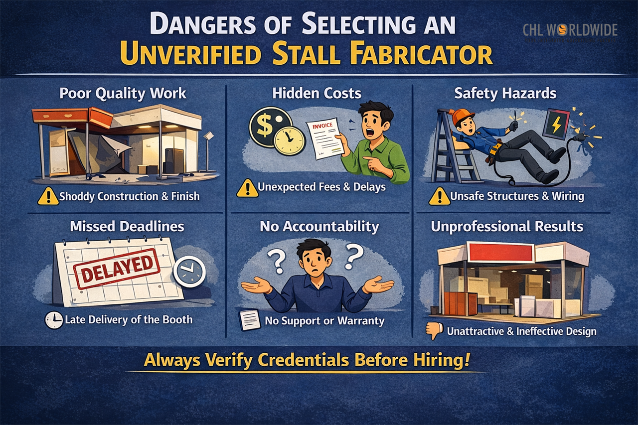Dangers of selecting an unverified stall fabricator